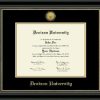 Gifts & Collectibles Denison University | Engraved Black On Black Noir Diploma Frame