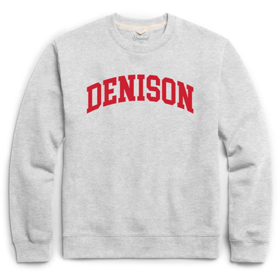 Men Shop Denison University | League Classic Oxford Fleece Crew