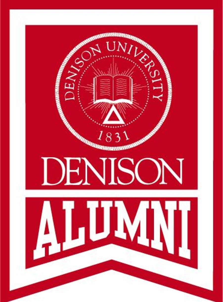 Gifts & Collectibles Shop Denison | Collegiate Pacific Alumni Banner Dovetail 18 X 24