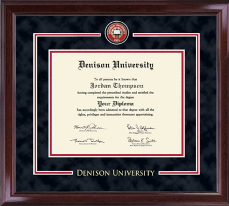 Gifts & Collectibles Denison University | Showcase Premium Diploma Frame