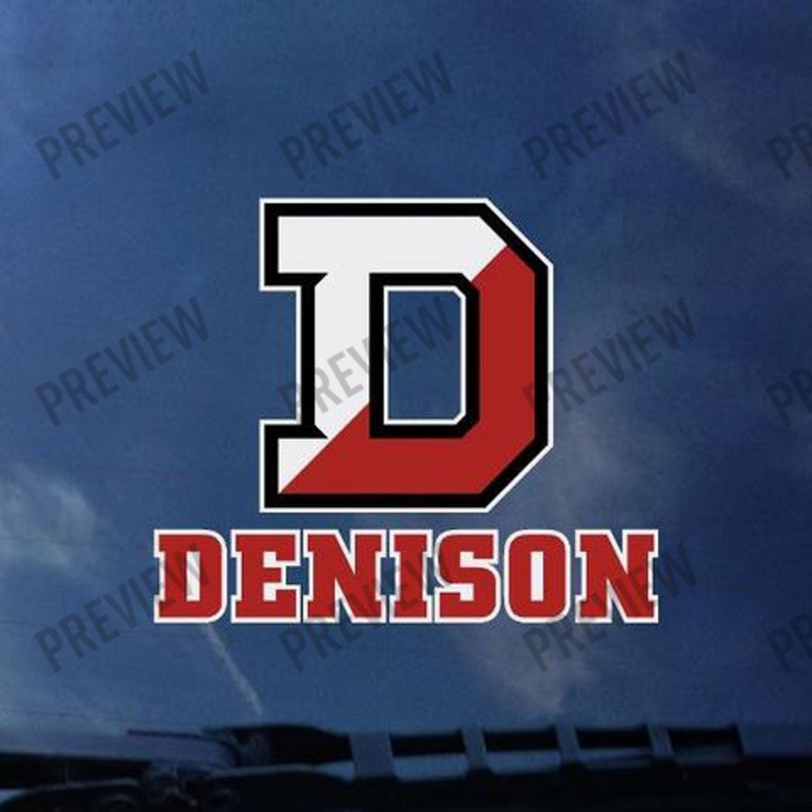 Gifts & Collectibles Denison University | Decal: D W/Denison