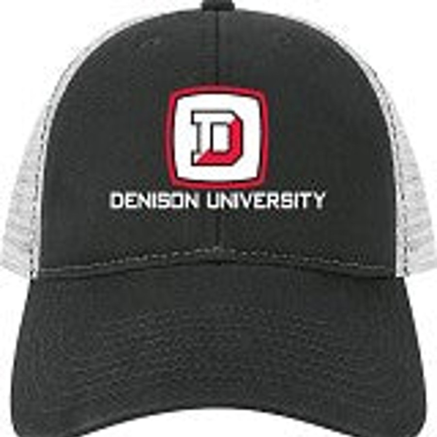 Hats Shop Denison | League Old Trucker Adjustable With Swiss Felt Patch