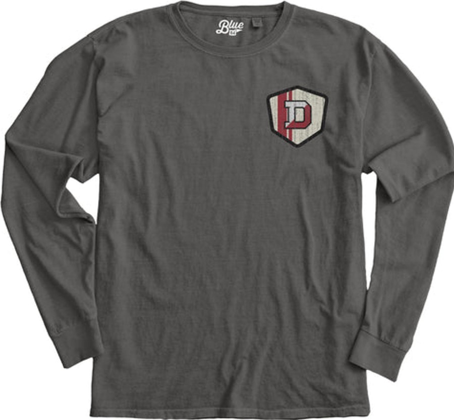 Men Shop Denison University | Blue 84 Crackdown Long Sleeve Tee