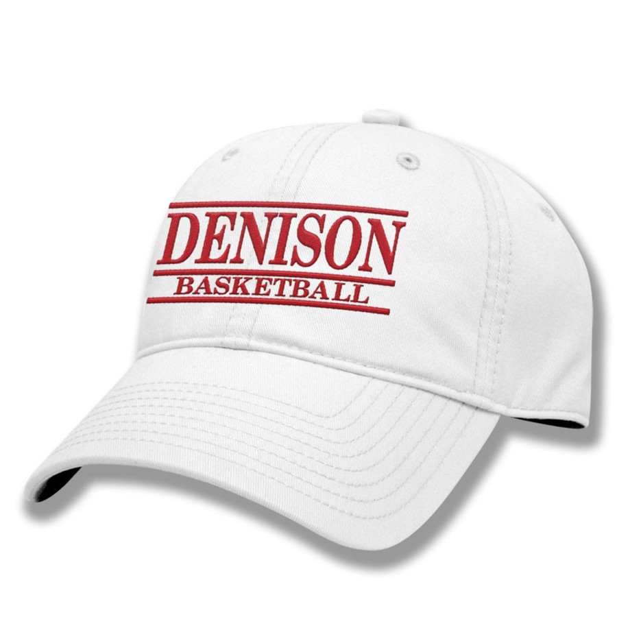 Hats Denison University | White Sport Hat (Various Sports)