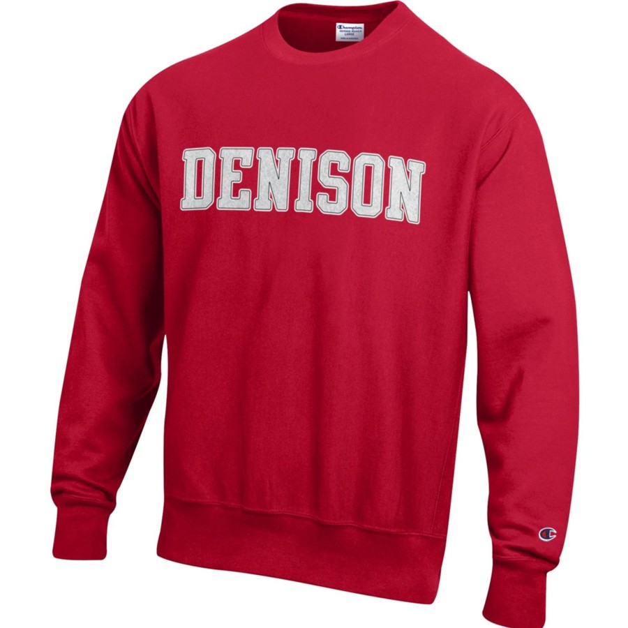 Women Shop Denison University | Champion Chenille Sweatshirt