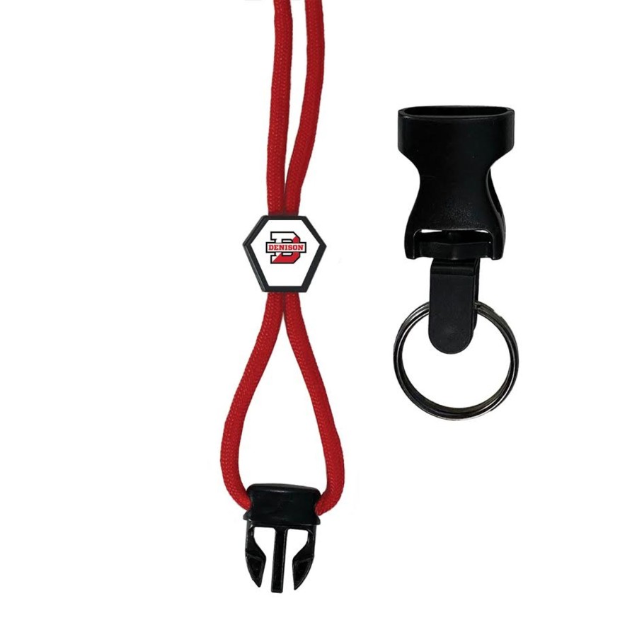 Gifts & Collectibles Shop Denison University | Sliding Lanyard With Removable Key Ring