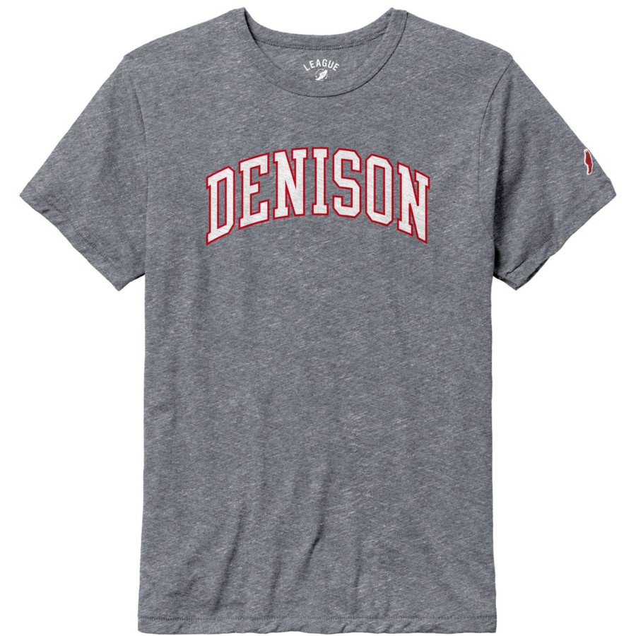 Men Shop Denison University | League Heather Denison Tee