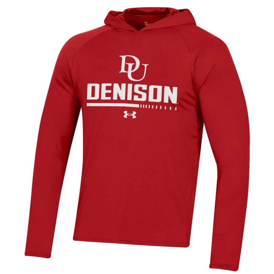 Men Shop Denison University | Under Armour Tech Hood Flawless