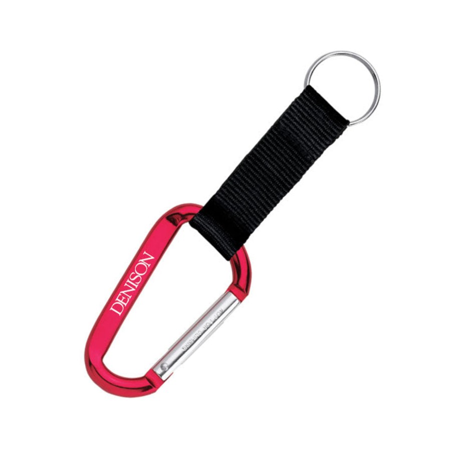 Gifts & Collectibles Denison University | Mcm Carabiner With Strap