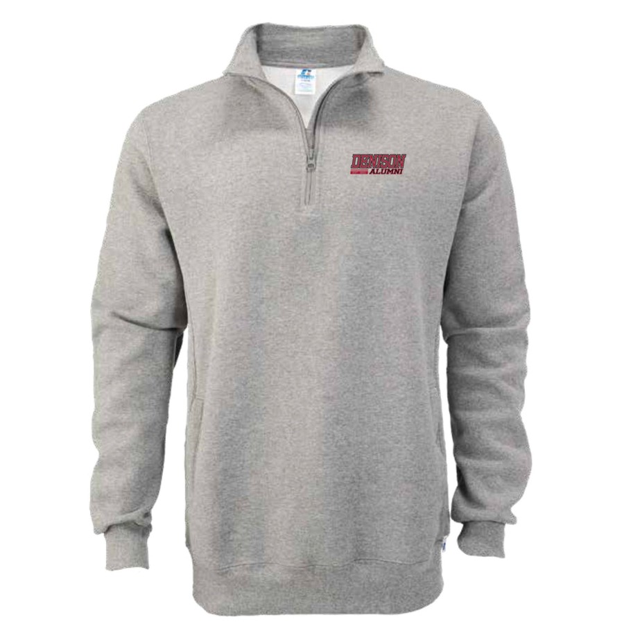 Men Shop Denison University | Russell Alumni Quarter Zip