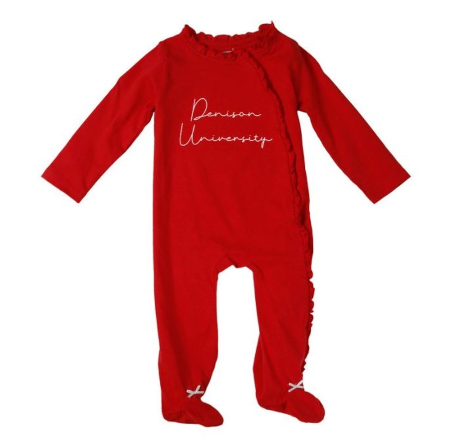 Youth Garb | Garb Vivian Ruffled Footie Red