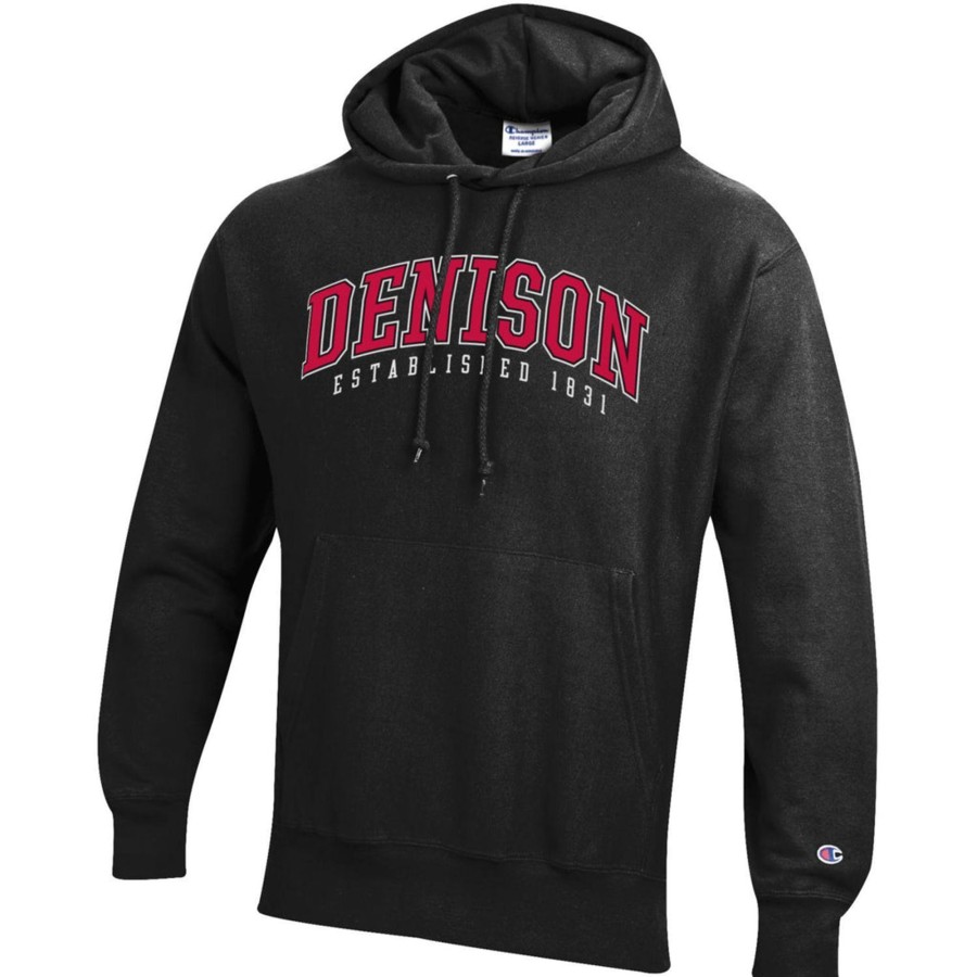 Men Shop Denison University | Champion Reverse Weave Hood