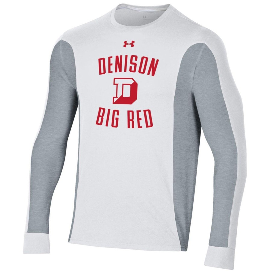 Men Denison University | Under Armour Overtime Long Sleeve Tee