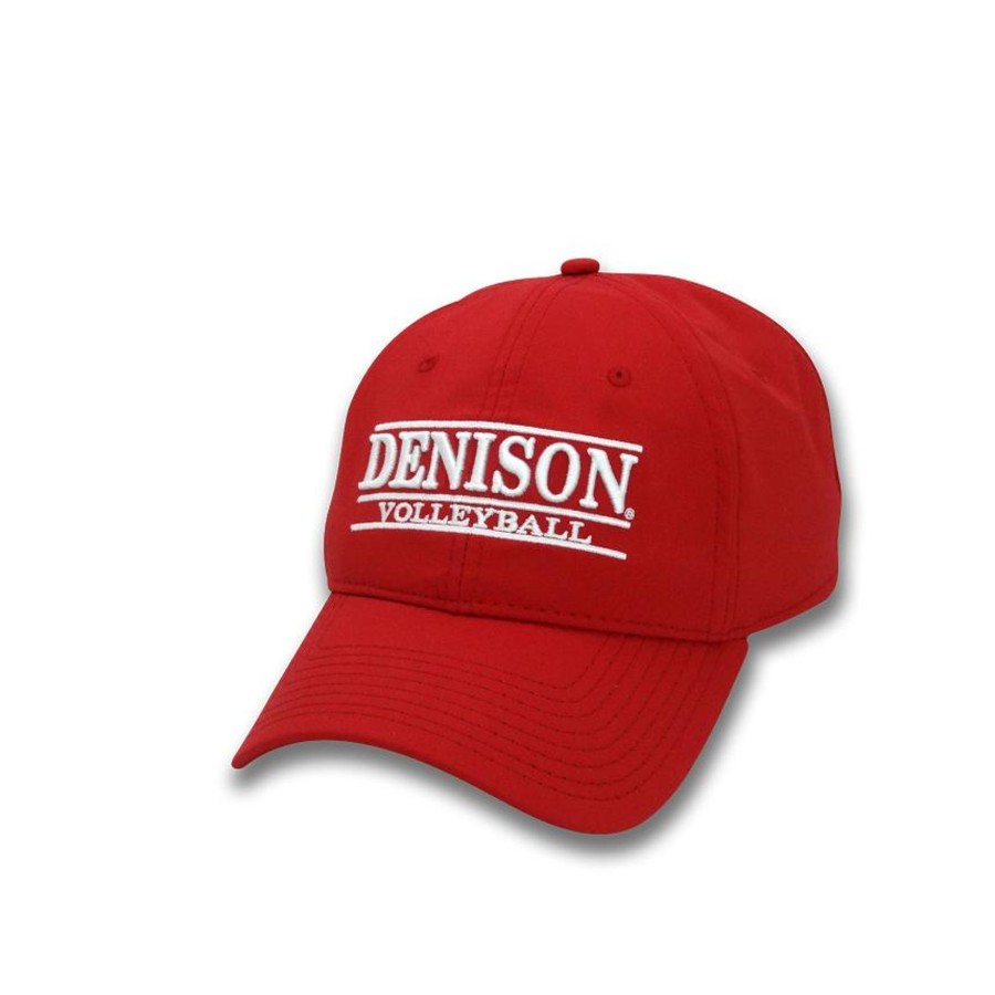 Hats Denison University | Red Sport Hat (Various Sports)