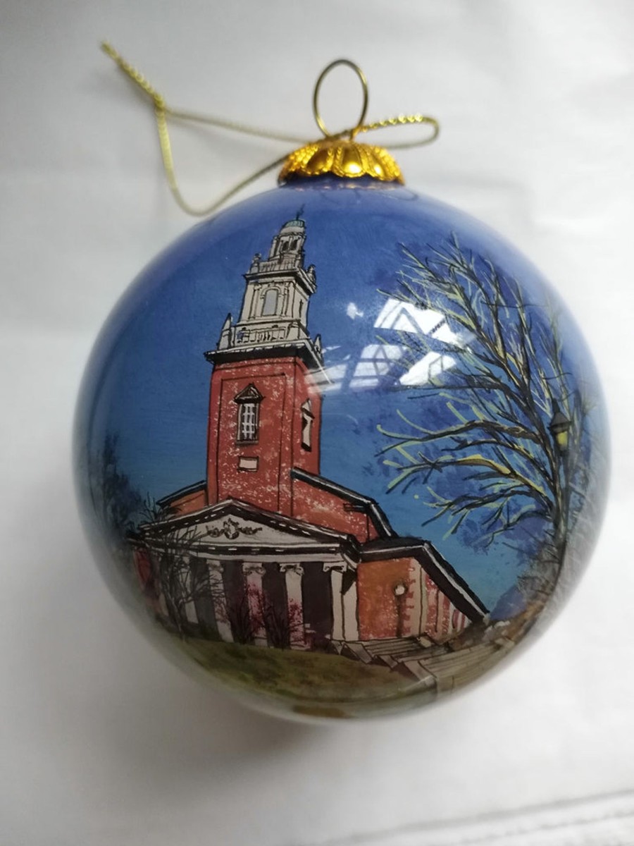 Gifts & Collectibles MCM Group | Hand Painted Glass Ornament