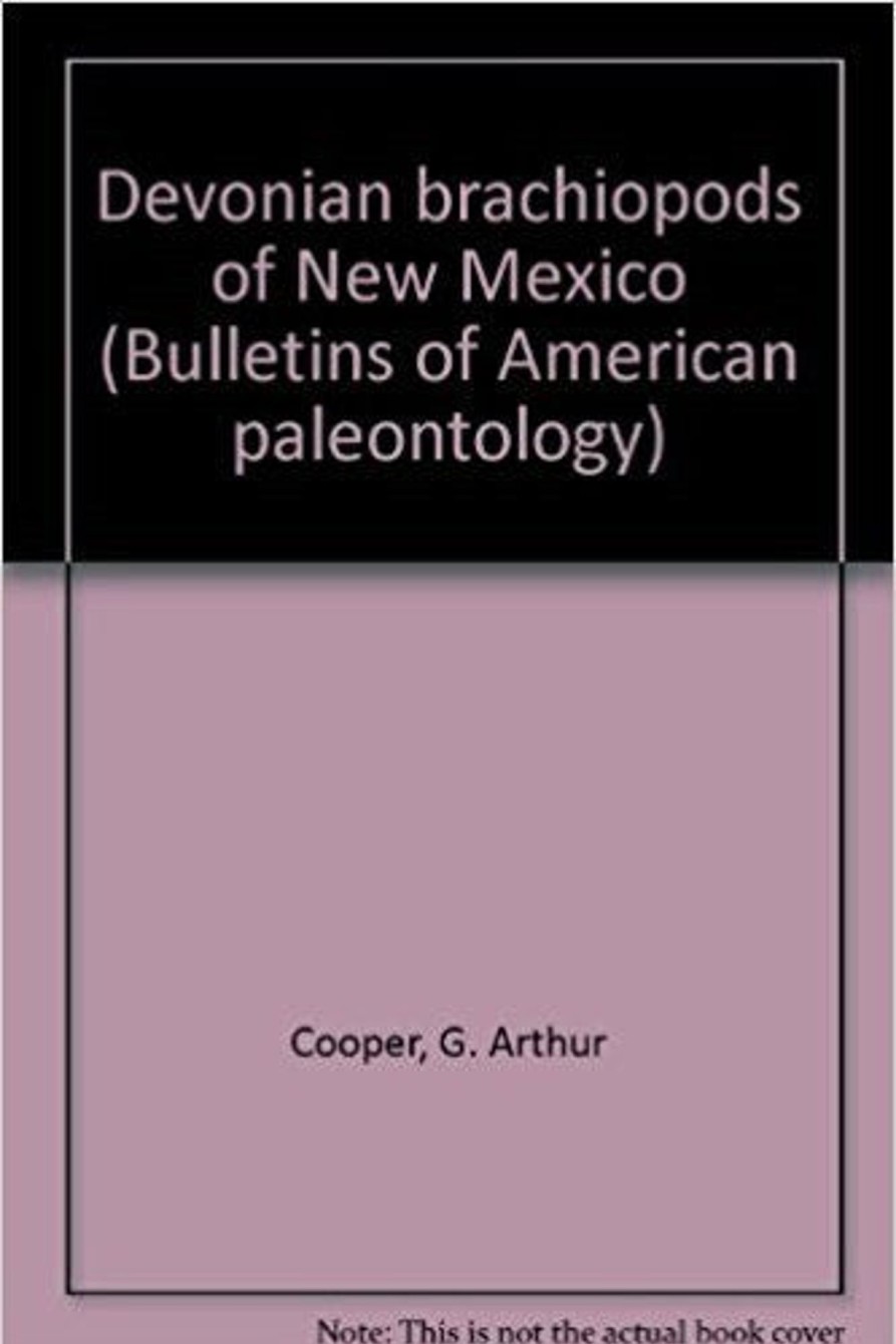 Gifts & Collectibles Denison University | Devonian Brachiopods Of New Mexico (Bulletins Of American Paleontology)